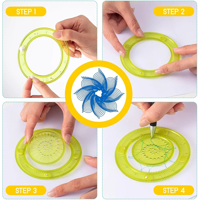 Geometric Design & Drawing Tools Set