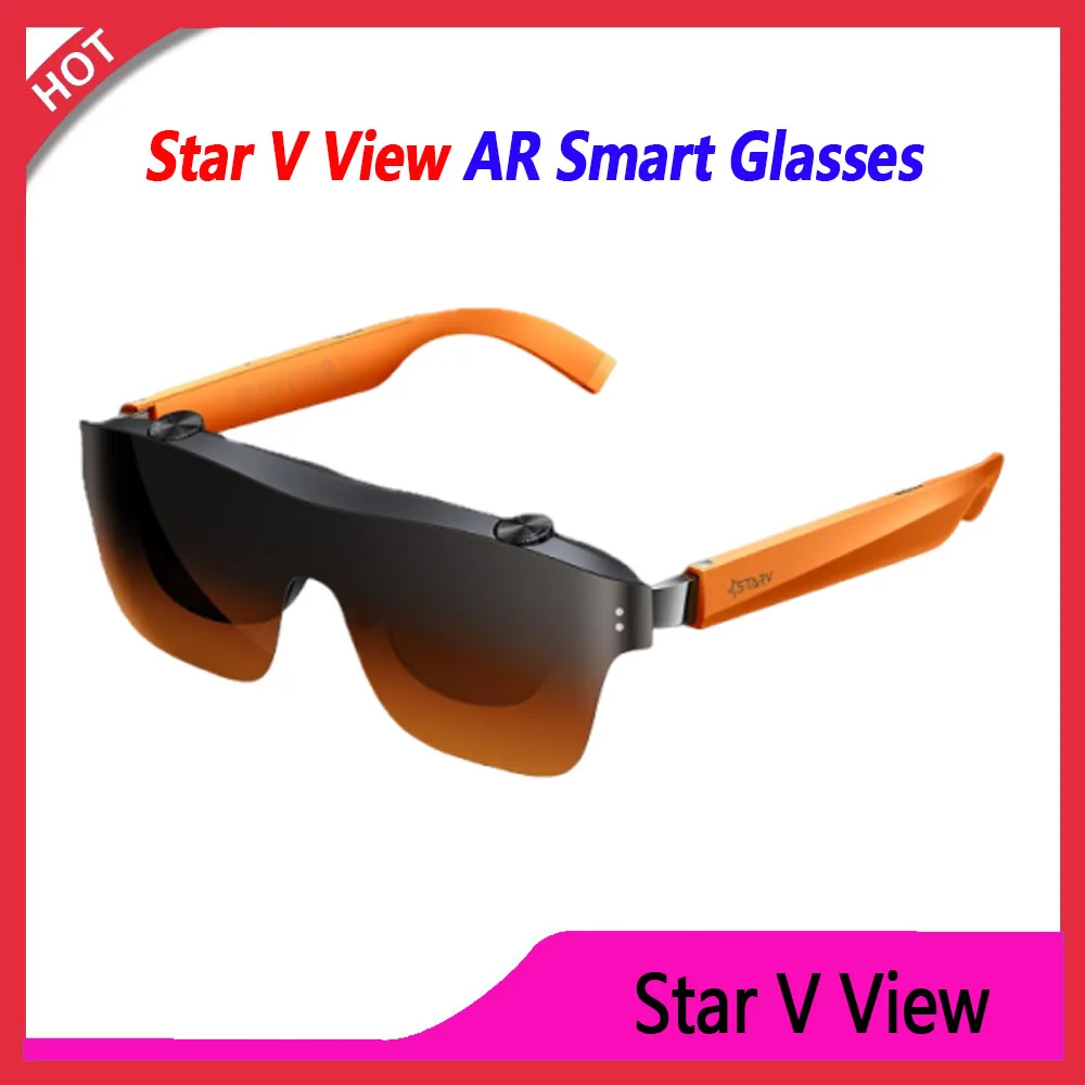 Meizu Star V View AR Glasses USB-C PD 0&deg;~600&deg; Myopia Adjustment HD Viewing Portable Screen ai 3D Max Glasses
