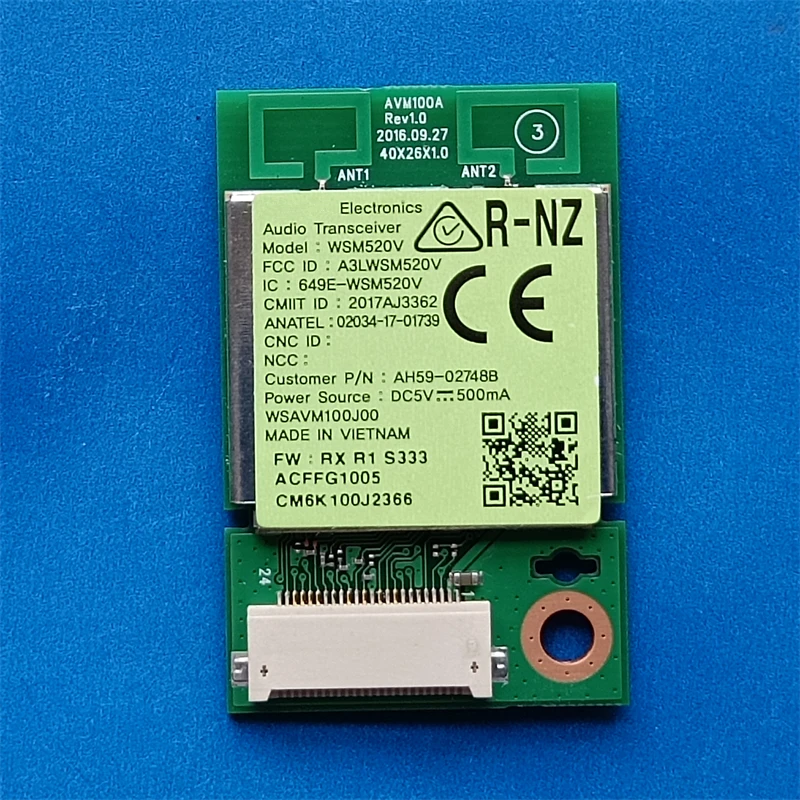 para Samsung Electronics Transceptor de Áudio Wsm520v 649e-wsm520v Wsavm100j00 Avm100a Módulo de Conexão Subwoofer Ah5902748b - Image 3
