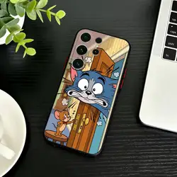 Cartoon Duo Black Soft Phone Case Cover - Samsung S21fe (Z3)