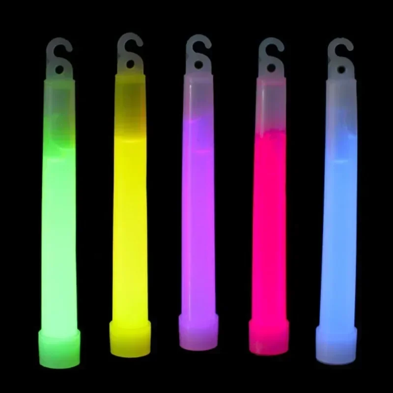 6 Inch Survival Kit Glow Light Sticks Walking Camping SOS Gear Outdoor Equipment Concert Party Light Stick