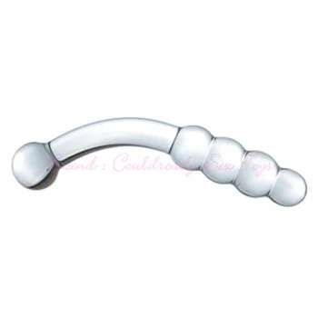Pyrex Glass Dildo 195x33mm Fake Penis Crystal Anal Beads Butt Plug Prostate Massager G Spot Female Masturbation Toys 5