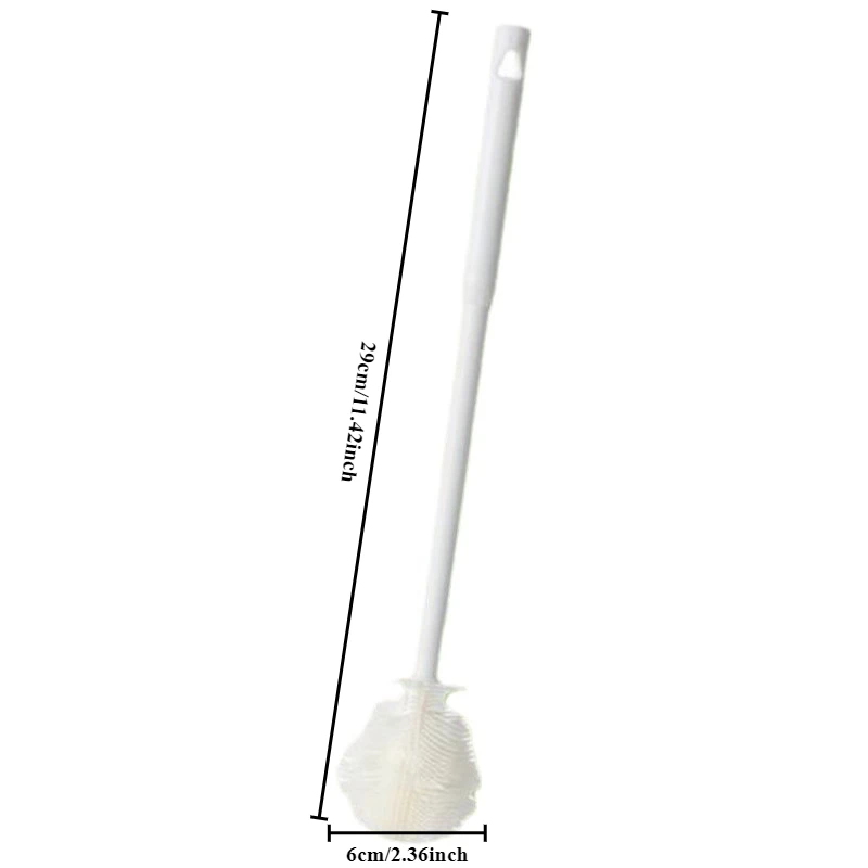 Diskborste för flaskor och glas med långt handtag_voghion.com