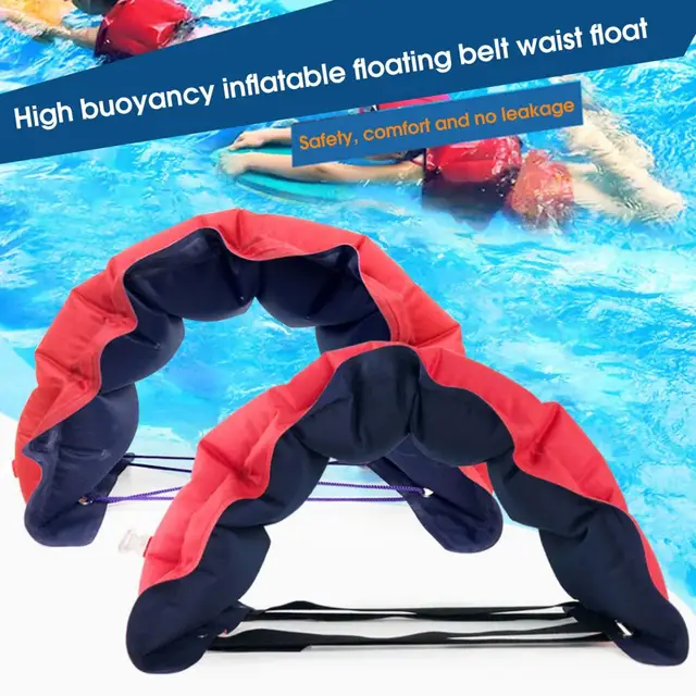 Necessary Float Waist Belt Safe Swimming Belt Inflatable High Buoyancy Children Swim Float Waist Belt 3