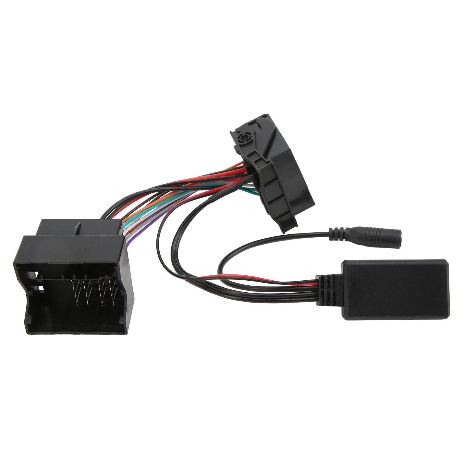 Bluetooth5.0 AUX IN Adapter 12‑Pin Handsfree Microphone Replacement for CD30 Mp3 CDC40 CD70 DVD90 Bluetooth AUX IN Cable
