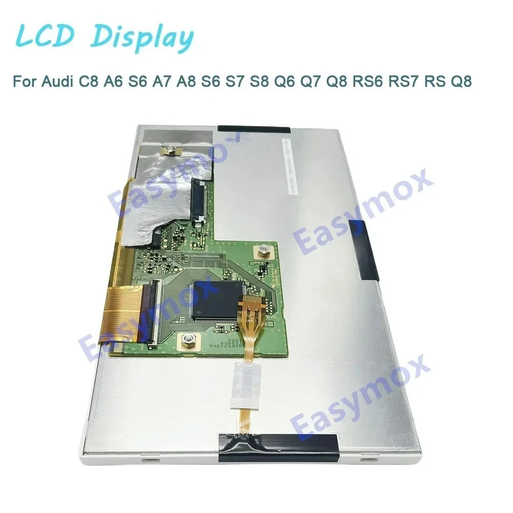 아우디 A6 C8 Cliamte 제어 화면 에어컨 패널 수리 LPM086G197B 2018-2023 용 8.6 인치 LCD 디스플레이