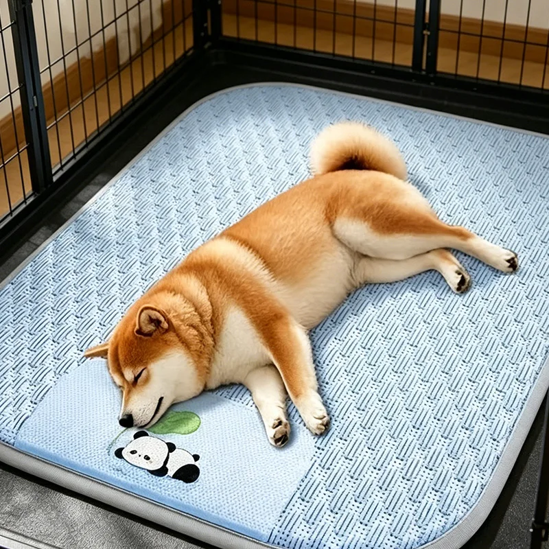 Cooling Mat For Dogs And Cats Breathable Summer Pet Bed_voghion.com