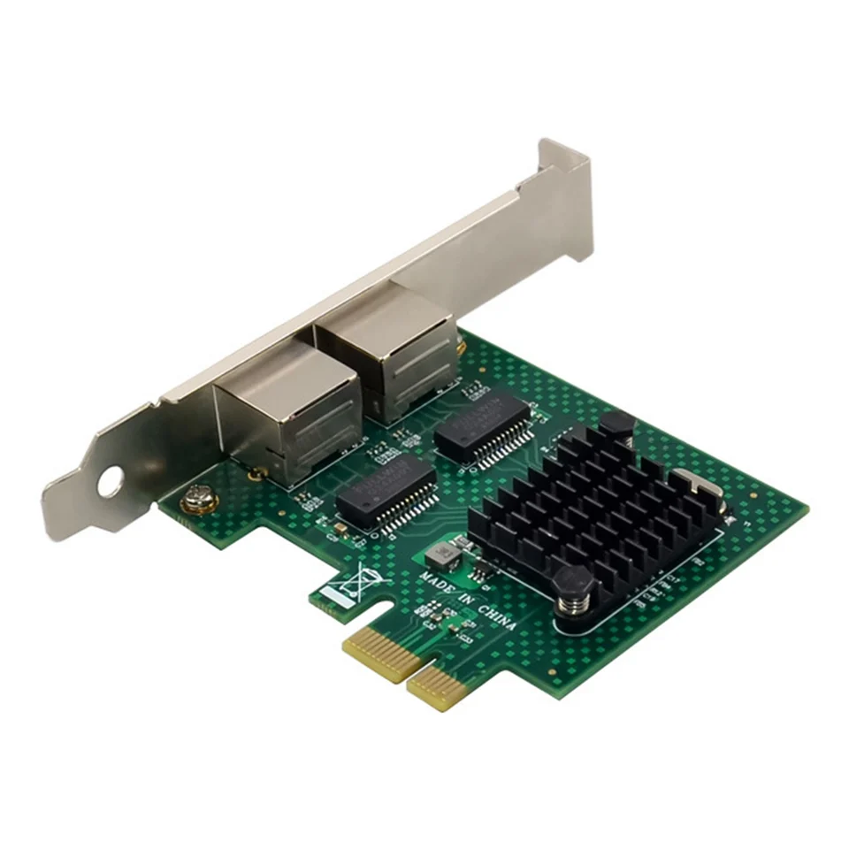 INTEL EXPI9402PTBLK PRO/1000 PT DUAL GIGABIT PCI-E SERVER ADAPTER D49921 002 (1) 30645 P