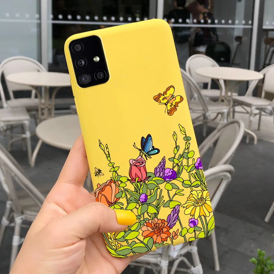 Adorable Cartoon Candy Color Soft Silicone Phone Case
