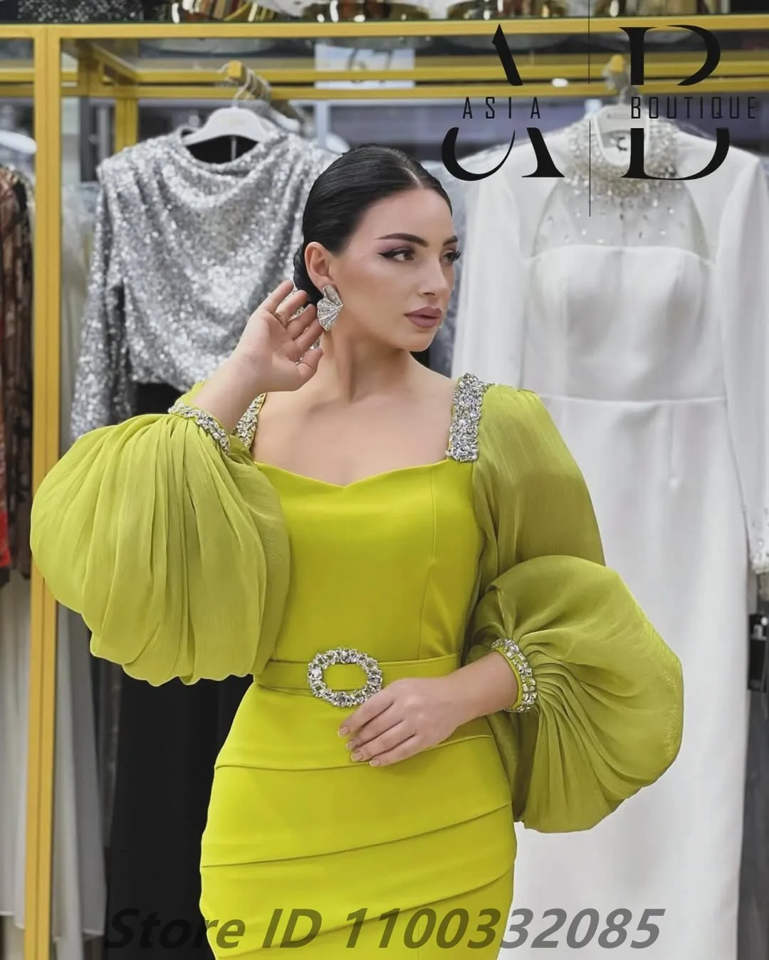 Eightale 2025 فستان سهرة من الساتان حورية البحر با...