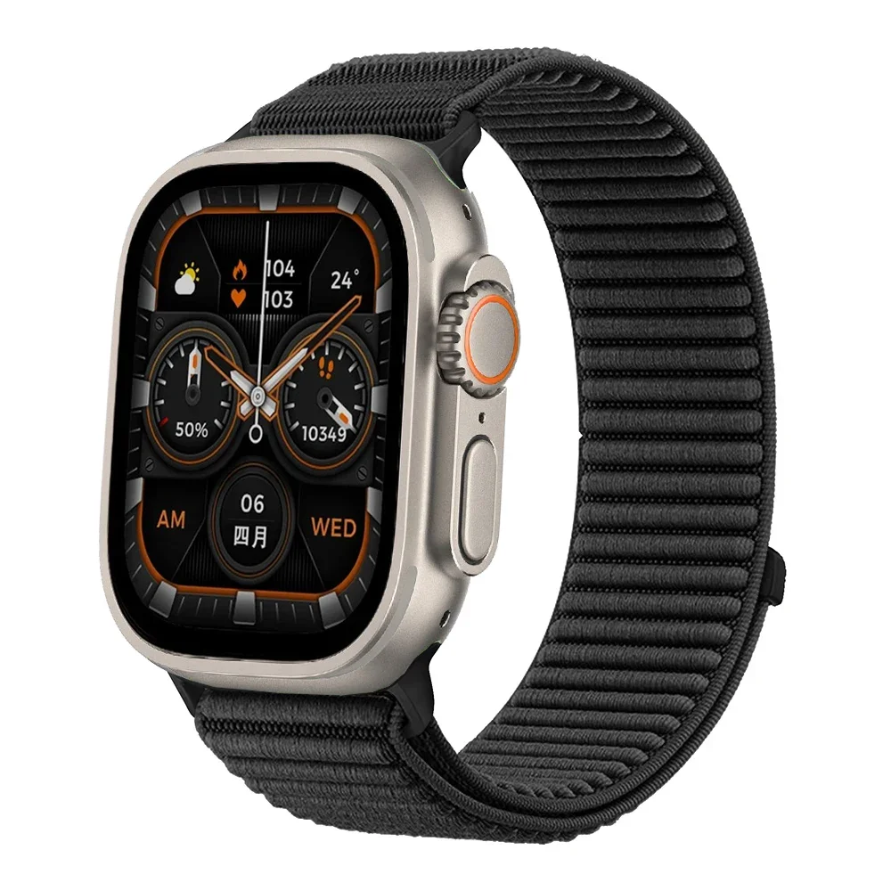 Premium Nylon Loop Strap for Apple Watch - Comfortable and Durable Watchband