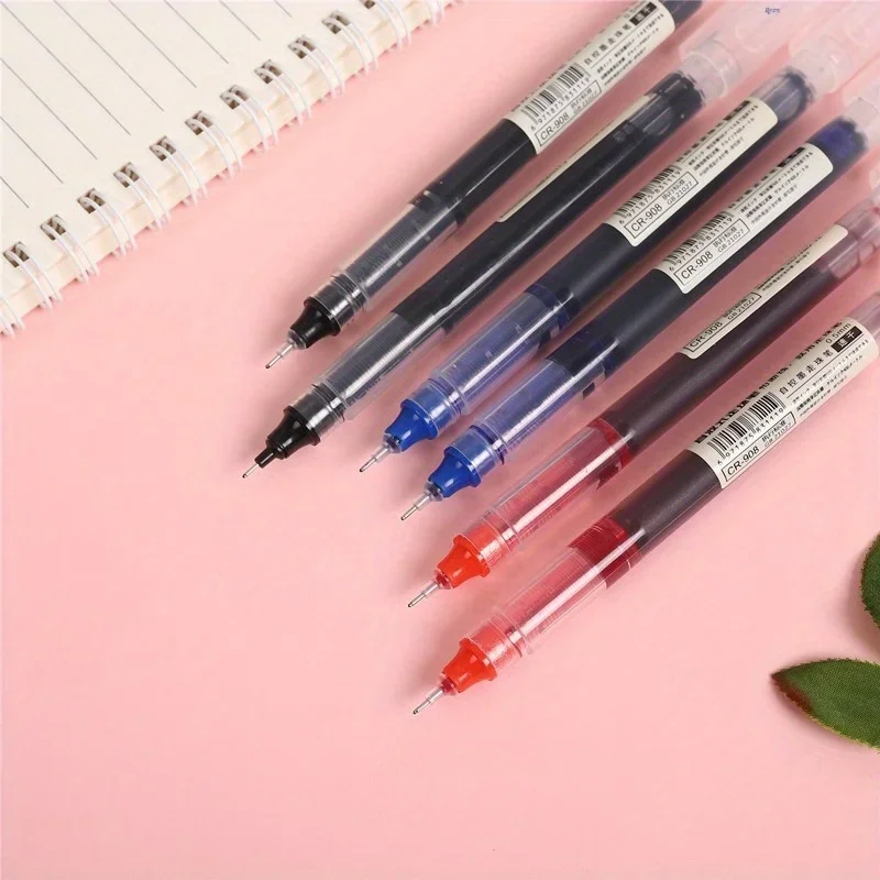 10 Teile/satz Hohe Qualität Nadel Typ Gel Stifte Gerade Flüssigkeit Kugelschreiber Kawaii Schreibwaren Schule Bürobedarf Schreiben – Detail 3