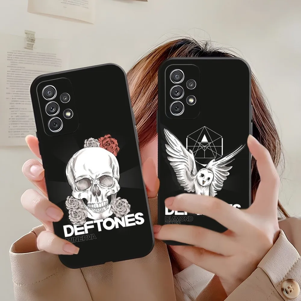 Singer D-Deftones Phone Case For Samsung Galaxy A31 A33 A21 A13 A22 A32 A50 A34 A54 A14 Back Cover