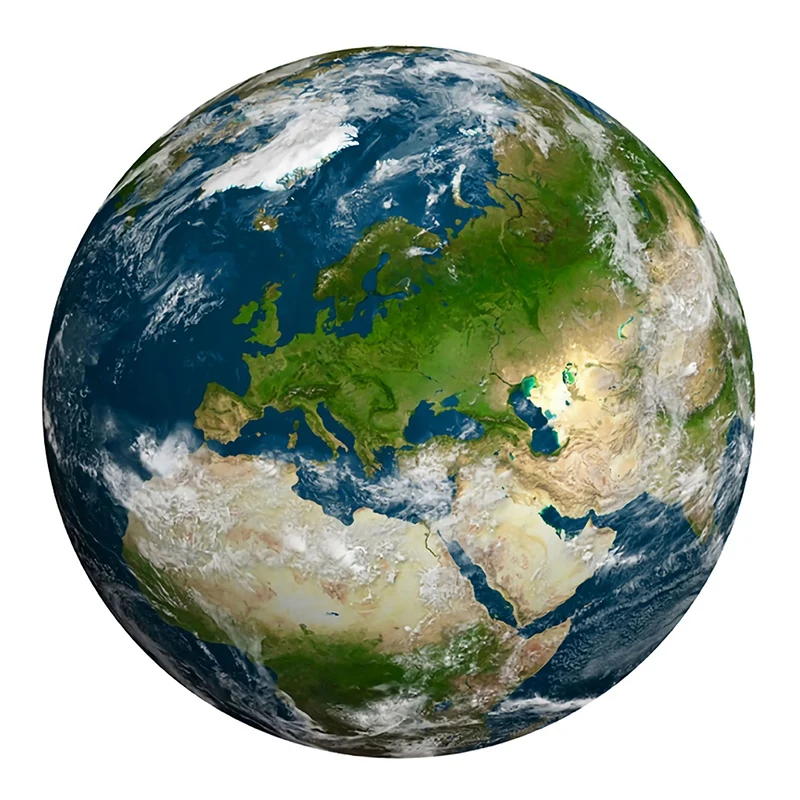 

Круглый пазл для взрослых и детей, обучающая игрушка «сделай сам», круговые пазлы из бумаги, один конец земли