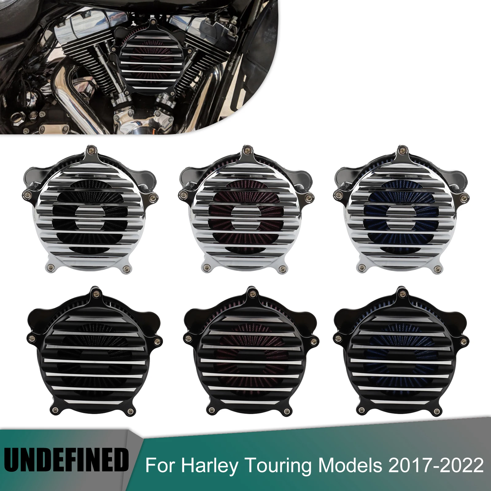 Air Filters For Harley Softail Slim Motorcycle Air Cleaner Intake