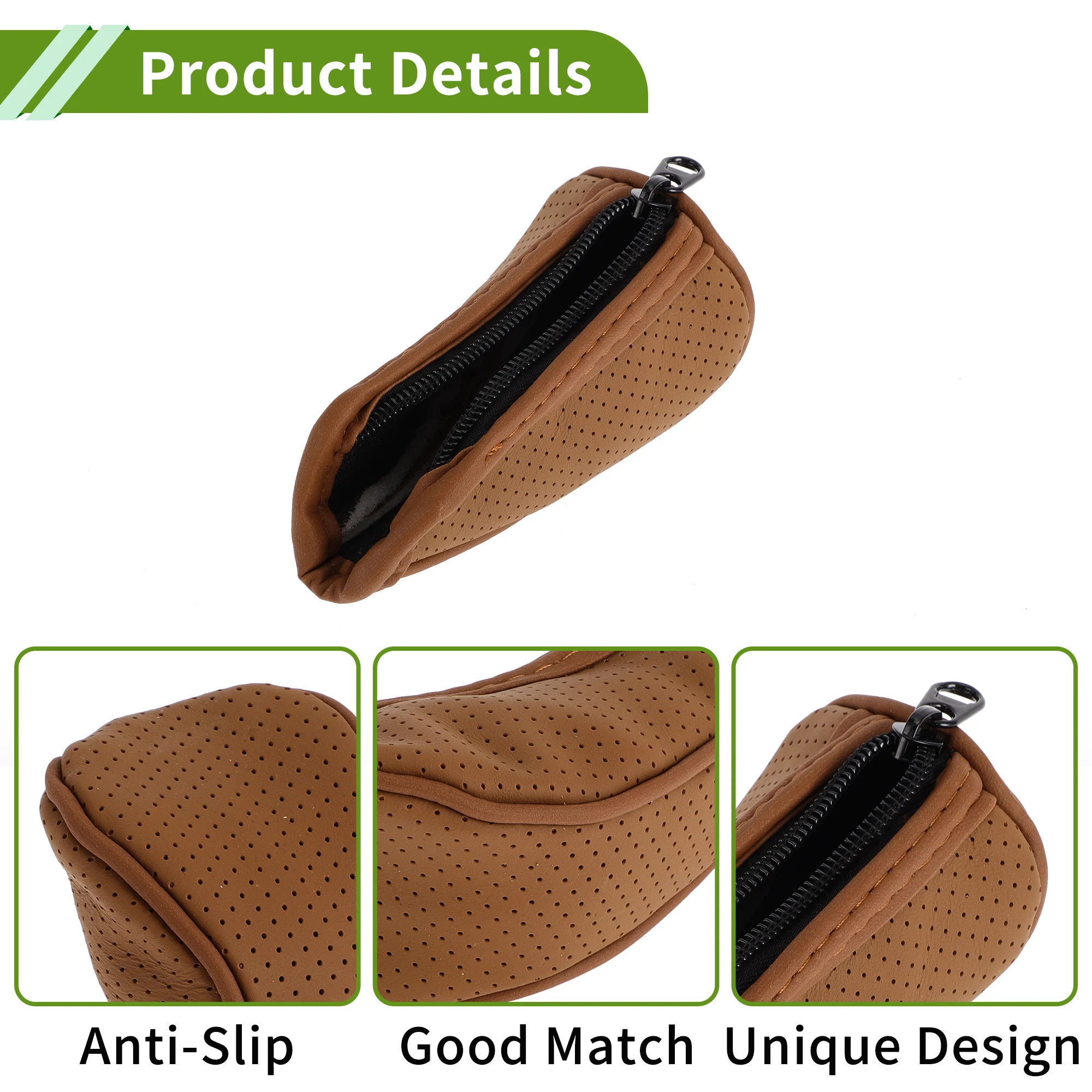 Uxcell Universal Automatische 6 Stil Nylon Zipper Auto Shift Hand Schaltknauf Hebel Abdeckung Protector 12x7cm – Detail 17