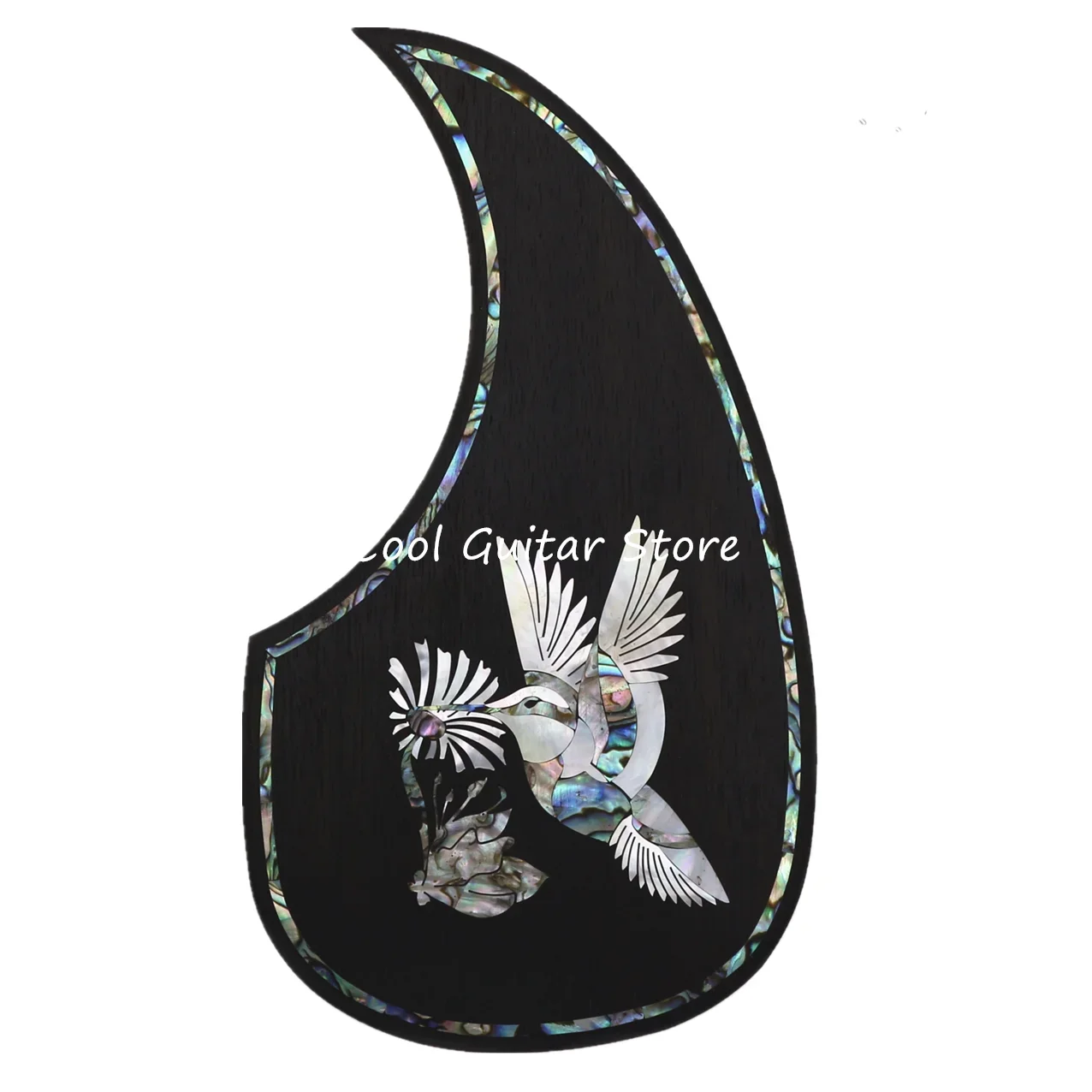 In Magazzino, Battipenna Per Chitarra Acustica Da 41 Pollici, Battipenna In Legno Massello Fai-Da-Te, Intarsio Per Uccelli Conchiglia, Spedizione Grat