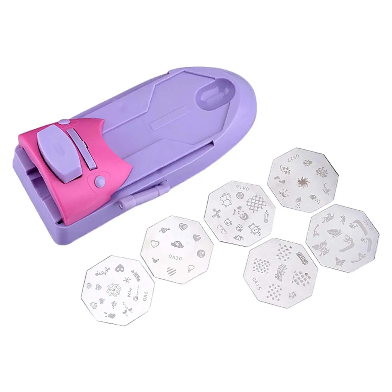DIY-Nail-Printer-Nail-Stamper-Nail-Polish-Paint-Machine-Set ...