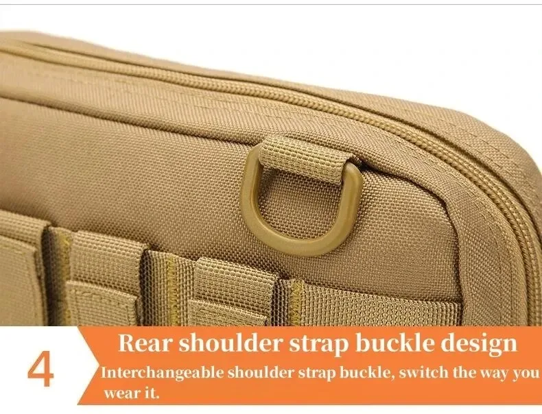 Taktische Molle Werkzeugtasche Praktisches Zubehör Aufbewahrung Handtasche Outdoor Jagd Camping Überleben Werkzeugtasche Medizinische Tasche – Detail 18