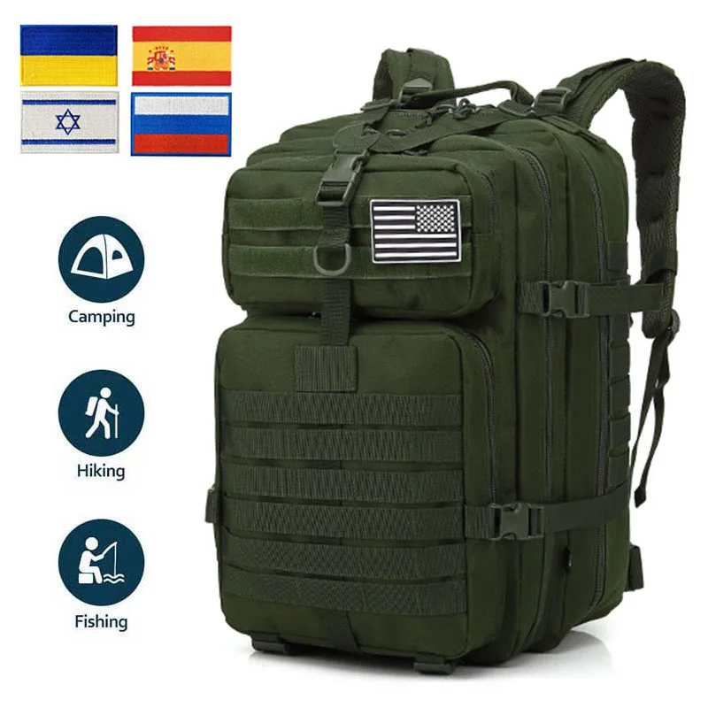 

Мужской тактический рюкзак 30 л/50 л, 900D, нейлоновая военная сумка для пешего туризма, облегченная модульная система переноски данных, тактическая армейская Сумка для кемпинга, походов, охоты