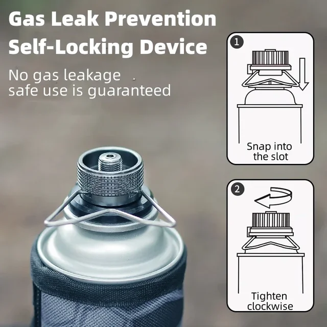 Camping Stove Butane Adapter 5