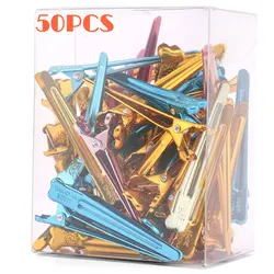 Professional Hair Styling Clamps - Durable Steel Hairpins & Accessories (Color)