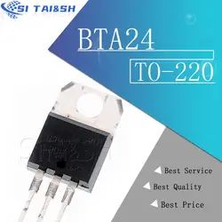 Assorted High - Power TRIACs and Voltage Regulators - 10 Piece TO - 220 Package Set (BTA24 - 600B)