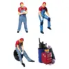 1/64 Painted People Figures Diorama Figurines Garage Scenes Accessories 2