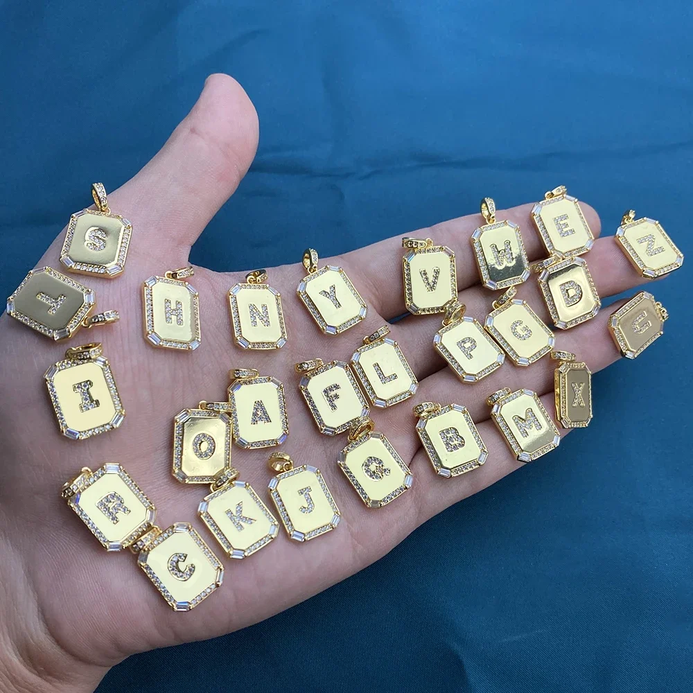 156 Pièces Charms Alphabet A-Z – Pendentifs Lettres Pour Fabrication De Bijoux DIY, Bracelets, Colliers – Taille 13x13 Mm