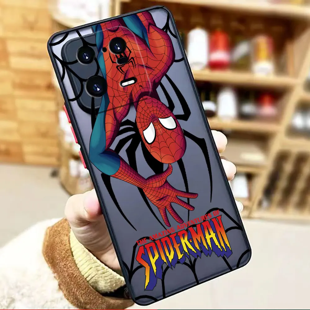 thumbnail image 1 of Funda mate para Xiaomi 13 12 12S 12T 11 11T 10 10T 10S 9 8 6X 5X PRO LITE 5G Funda Coque Capa Shell genial Marvel'S Spider-Man, 1 of 5