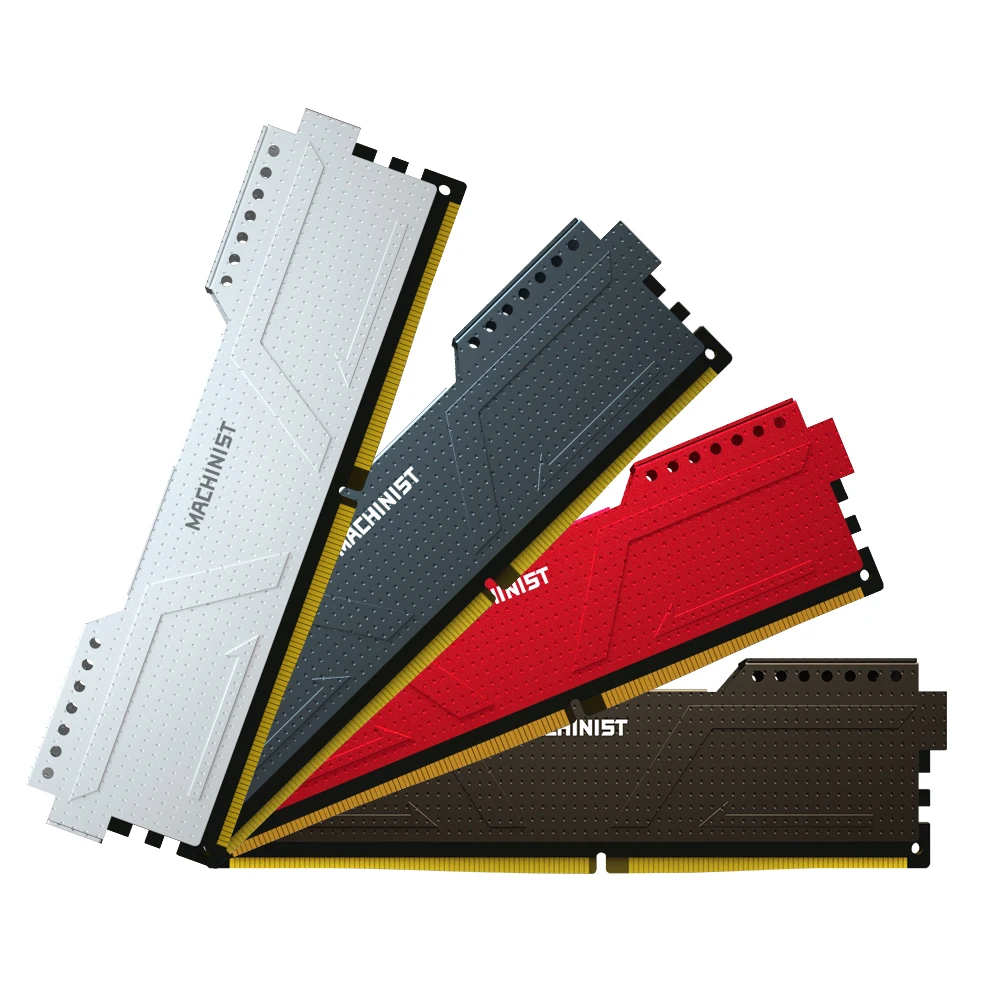Memória Machinist-ddr4 Ram 16gb 2400 Mhz 2666 Mhz Ecc Desktop Dissipador de Calor pc Dimm para Todas as Placas-mãe X99 Pcs - Imagem 3