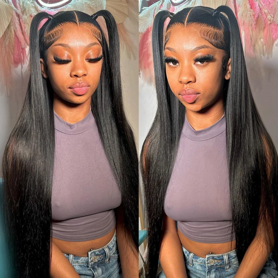 

Wiggogo 13x4 Hd Lace Frontal Wig Bone Straight Human Hair Wigs Hd Lace Wig 13x4 Human Hair Glueless Lace Front Human Hair Wig