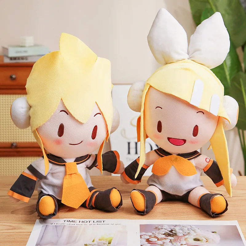 

Miku Fufu плюшевые аниме оригинальные игрушки, коллекция ценностей SEGA Hatsune Miku Kagamine набивные куклы, игрушки детские подарки на день рождения