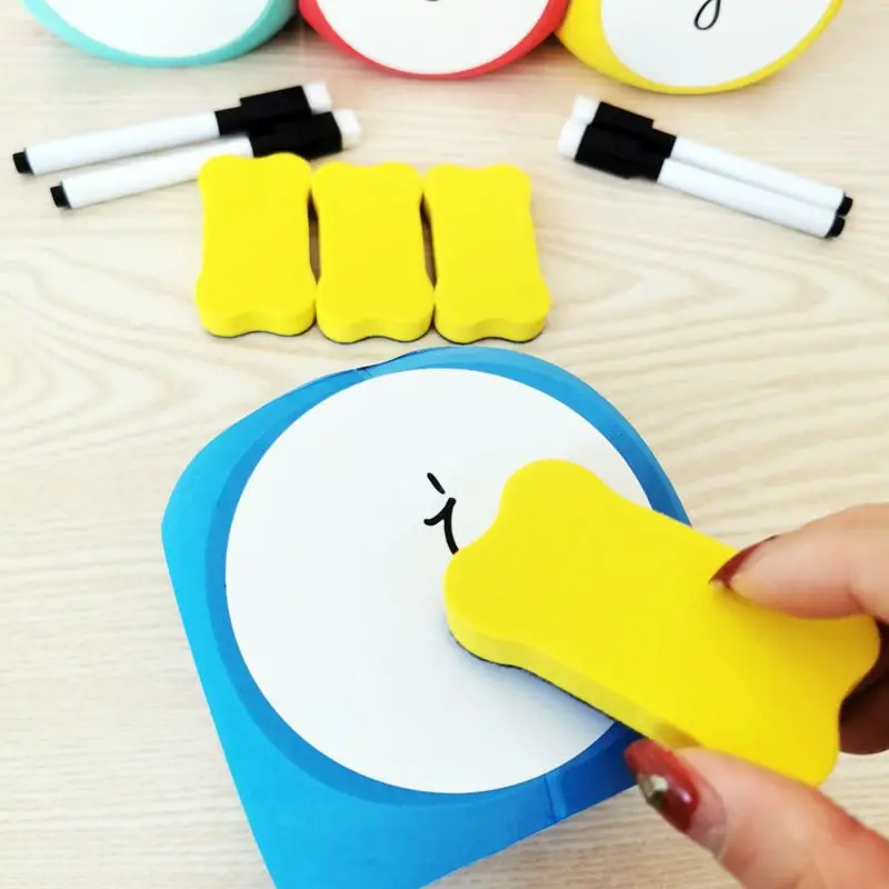 Reusable EVA Whiteboard Dice, Kids Early Educational Toy, Math English Learning Classroom Aids - 6