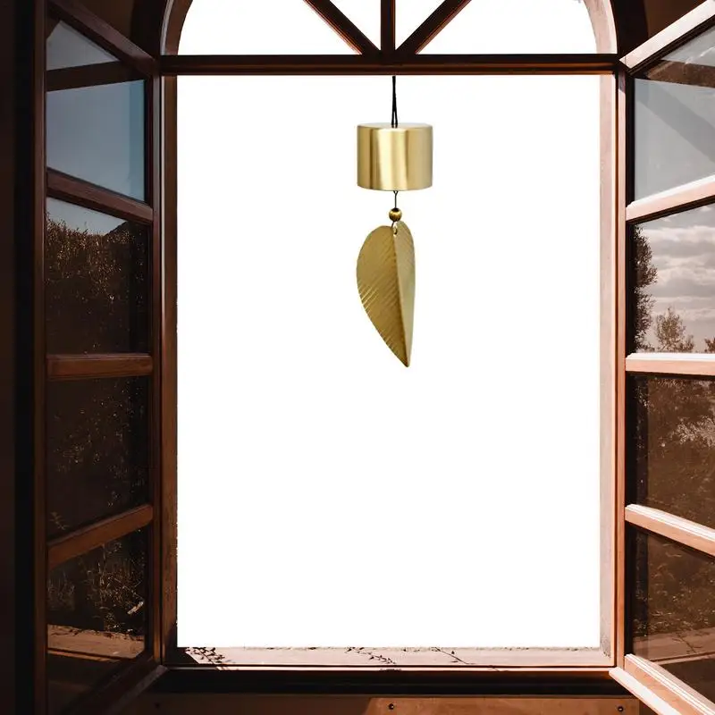 

Wind Chimes Home Decor Copper Wind Chime For Outdoor Indoor Copper Windchime Hand-Tuned And Beautiful For Your Patio Garden And