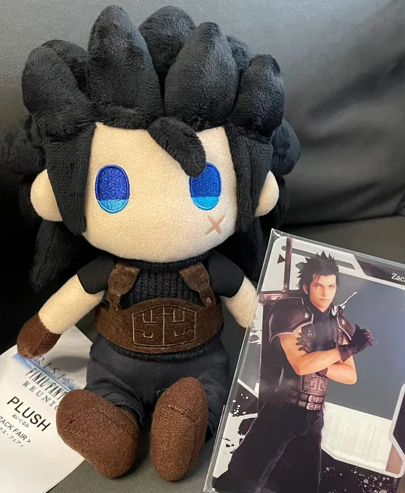  Ff7 게임 클라우드 스트라이프 세피로스 잭 페어 귀여운 봉제 인형 장난감 컬렉션 친구 크리스마스 선물