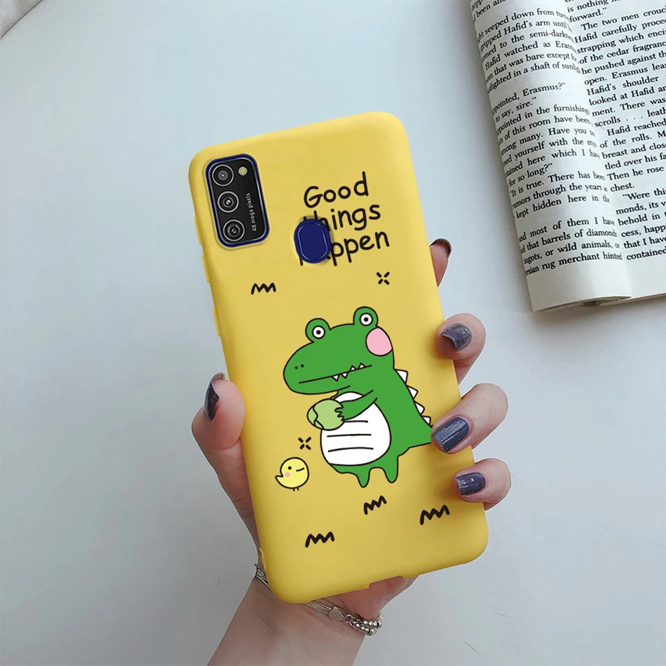 Adorable Cartoon Candy Color TPU Silicone Phone Case Cover