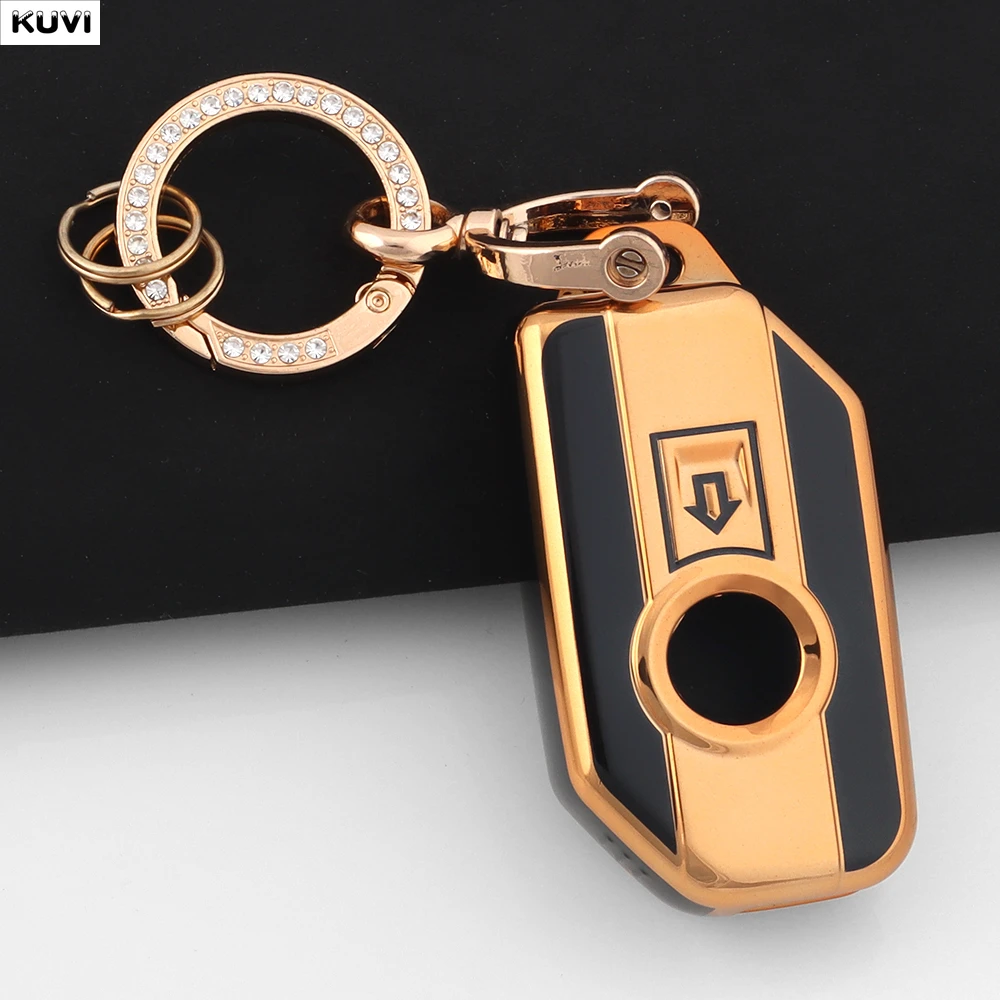 Premium TPU Flip Key Case Cover