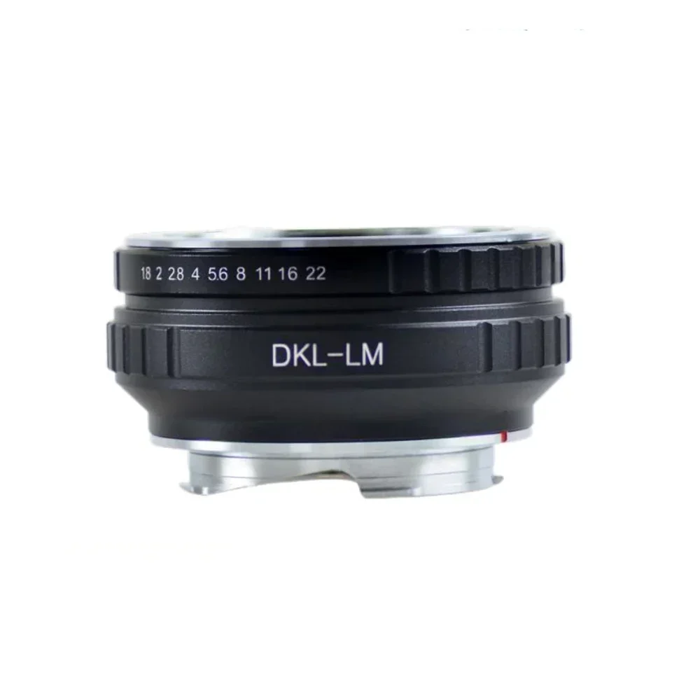 Dkl-Lm Voigtlander Retina Dkl Mount Lens To Lm Lens Adapter Ring Per Leica M L/M M9 M8 M7 M6 M5 M3 M2 M-P Camera Techart Lm-Ea7