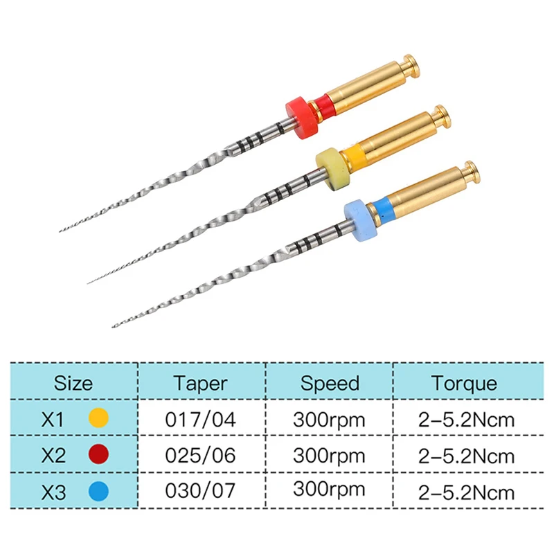 1PK Fogászati pro/taper Rákövetkező Rotary Műszer Gabalyodik Felszállás Alkalmazkodó m Mozgató files számára Etimon Csatorna Fogász Munkaeszköz Fogászat Materiális