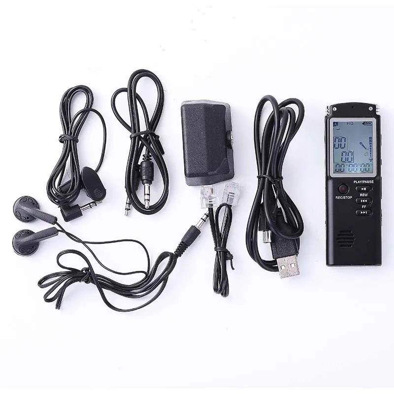 Digital Audio Voice Recorder 16GB/32GB/64GB High-Quality Intelligent Noise Reduc