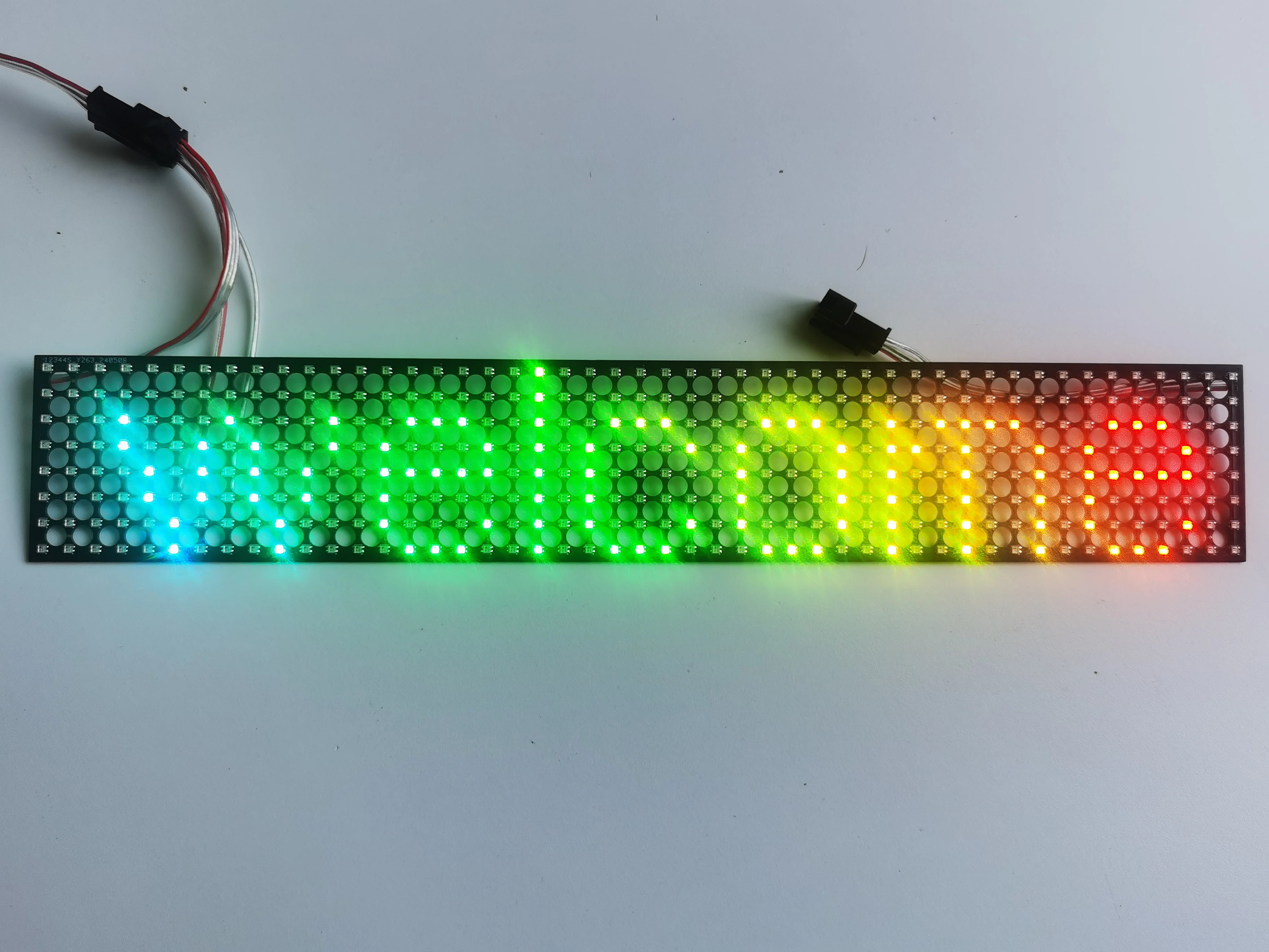 See Through LED Matrix: What You Need to Know Before Buying the WS2812B  Transparent Panel Screen