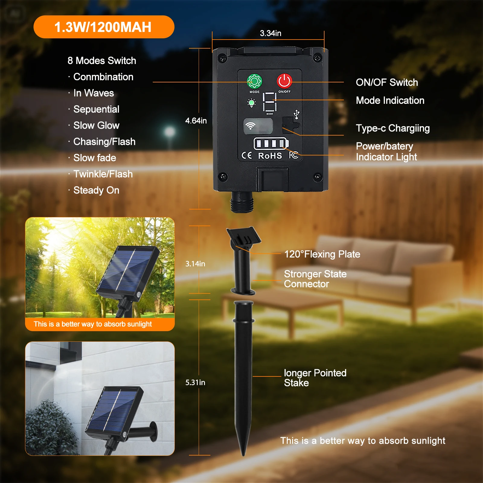 태양 네온 LED 스트립 IP68 방수 DC 24V 2835 120LED/m 유연한 테이프 화이트/따뜻한 화이트 네온 LED 라이트 스트립 홈 가든