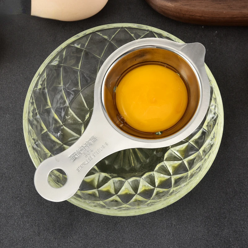 Stainless Steel Egg White Separator Tools Eggs Yolk Filter Gadgets