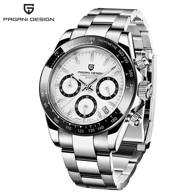 PAGANI DESIGN V2 Men's 40mm Quartz Chronograph Watch - Picture 34 of 38