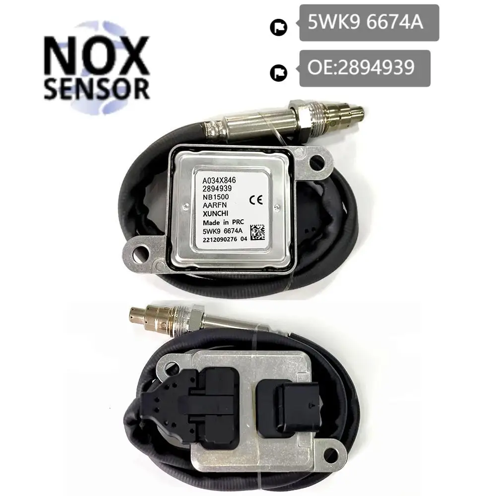 

5WK9 6674A 2894939 Auto sensors SCR Nitrogen Oxygen Sensor Aftermarket NOx Sensor for CUMMINS