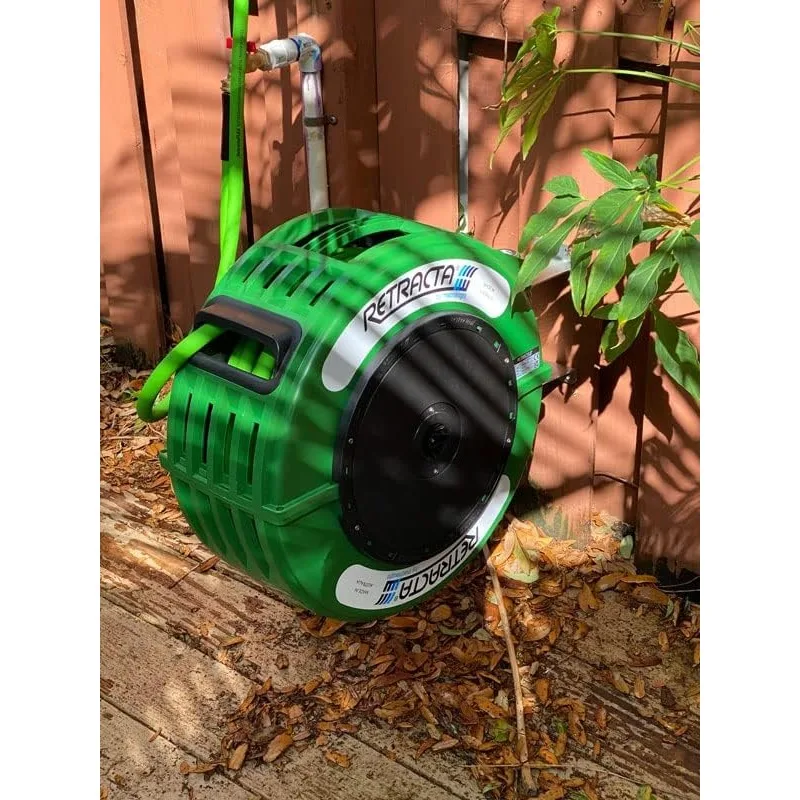 Retractable 60 Ft. Garden Hose Reel