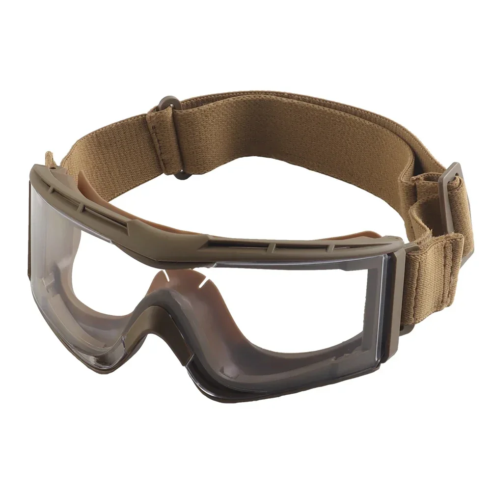 Safety Goggles Tactical Goggles Windproof Dustproof Cycling Motorcycle Hiking Ski Glasses Paintball Shooting Fast OPS Airsoft Helmet Safe Gear