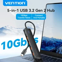 Vention USB C Hub 10Gbps Type-C 3.2 Gen2 USB Splitter Type C Hub 4 USB Port 3.2 for MacBook Pro Air Type C Multiport Adapter 1