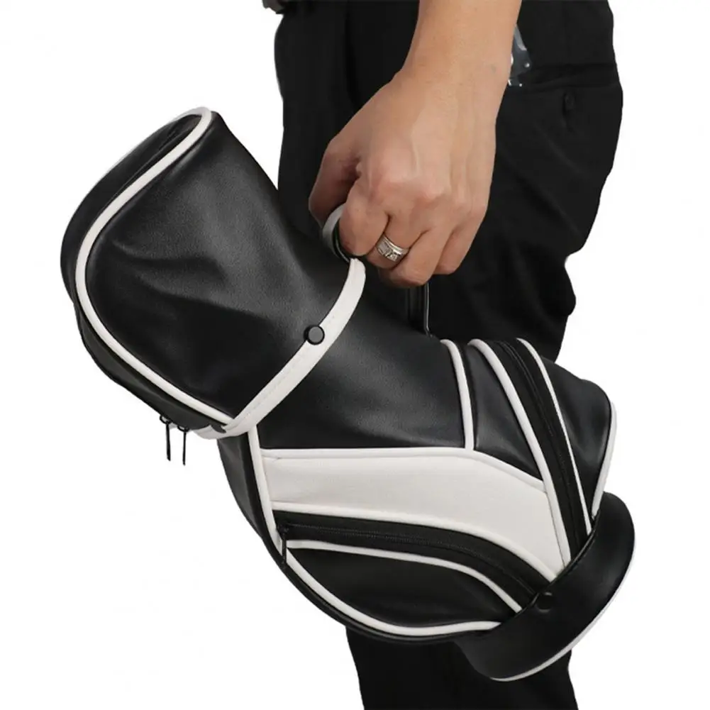 Wine Bag Single Bottle Carrier Tote Golf Wine Cooler Insulated Travel Cooler Bag for Golfer And Wine Lovers 4